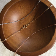 Load image into Gallery viewer, 14k Gold Simple + Dainty Cross Pendant Necklace