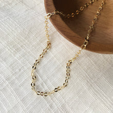 Load image into Gallery viewer, Sparkly Glitter Chain Necklace in Yellow Gold