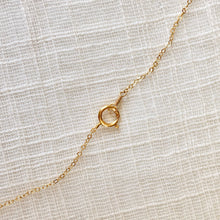 Load image into Gallery viewer, Gemstone Pendant Necklace in Pure 14k Gold