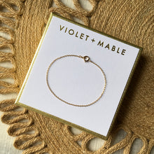Load image into Gallery viewer, 14k gold chain bracelet