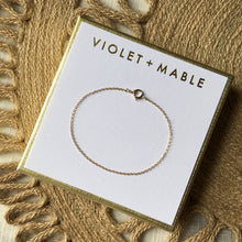 Load image into Gallery viewer, 14k gold chain bracelet