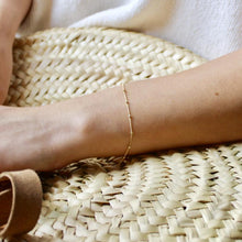 Load image into Gallery viewer, Delicate bead chain bracelet