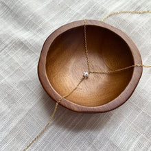 Load image into Gallery viewer, Herkimer quartz lariat necklace