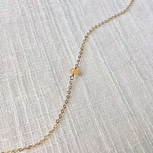 Load image into Gallery viewer, Simple + Tiny Welo Opal Necklace in Pure 14k Gold
