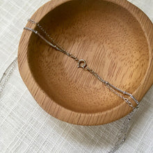 Load image into Gallery viewer, Dainty Layered Chain Necklace in Sterling Silver