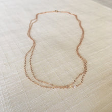 Load image into Gallery viewer, Rose Gold Multi Chain Necklace
