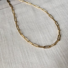 Load image into Gallery viewer, Chunky Big Link Chain Necklace in 14k Gold Fill
