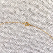 Load image into Gallery viewer, Hand wire wrap closure in 14k gold
