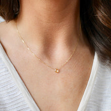 Load image into Gallery viewer, Citrine Pendant Necklace in Pure 14k Gold
