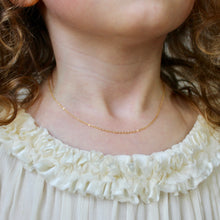 Load image into Gallery viewer, Childs chain necklace in pure gold
