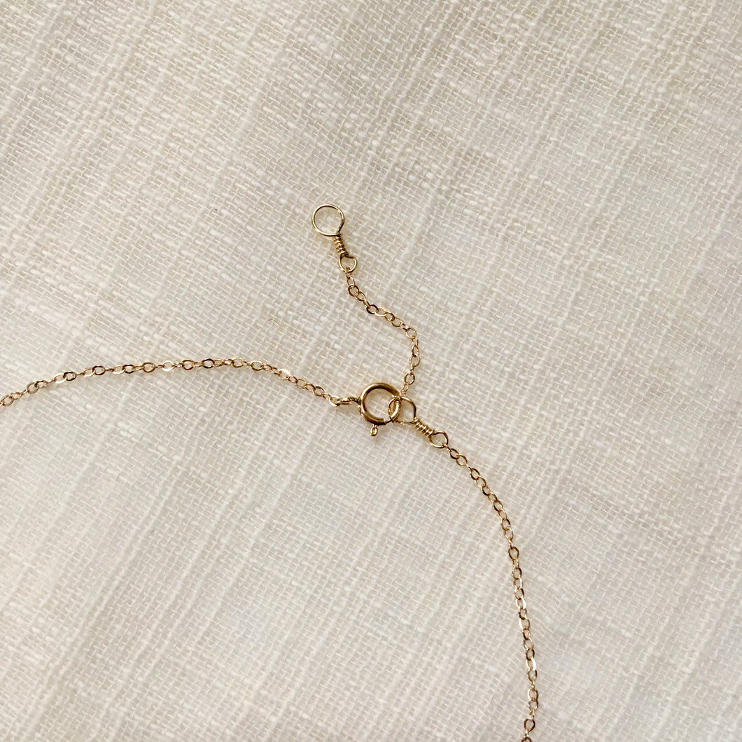 Necklace Extension in Solid Gold